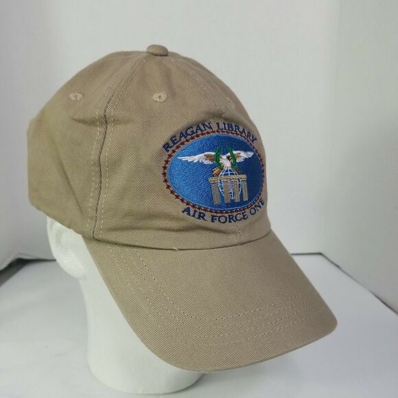 Air Force One Hat President Ronald Reagan Library  Mens Baseball Cap Adjustable - Picture 7 of 9